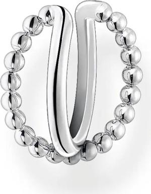 THOMAS SABO Ohrklemme Ohrklemme Kugeln doppel,