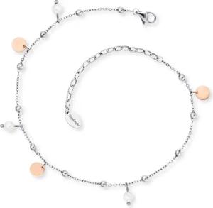 Engelsrufer Fußkette Little Joy Bicolor, ERFS-LILJOY-PE-BI,