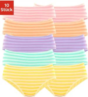 petite fleur Jazz-Pants Slips (10er-Pack) aus