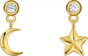 THOMAS SABO Paar Ohrstecker Mond &