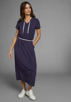 Laura Scott Sommerkleid mit Rippeneinsatz am