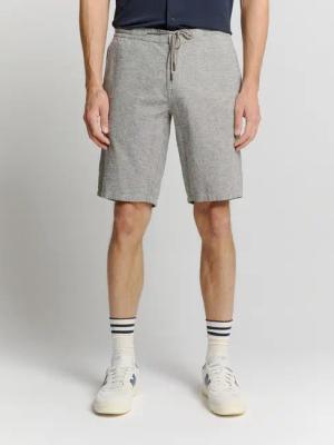 NO EXCESS Chinohose No Excess Leinen