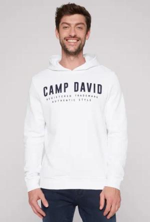 CAMP DAVID Kapuzensweatshirt mit Logo-Print