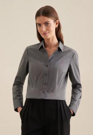 seidensticker Hemdbluse 1/1 Kragen Uni
