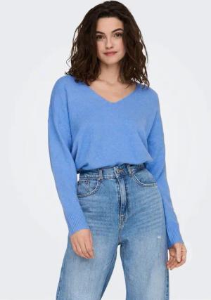 ONLY V-Ausschnitt-Pullover ONLRICA LIFE L/S V-NECK