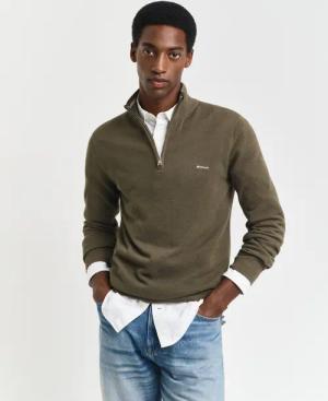 Gant Troyer COTTON PIQUE HALF ZIP
