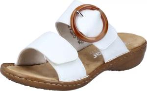 Rieker Pantolette, Keilabsatz, Sommerschuh, Schlappen mit
