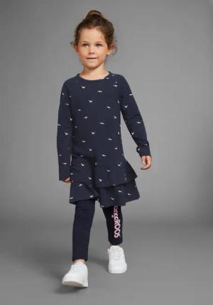 KangaROOS Jerseykleid KANGAROOS-Allover Kleid, für kleine