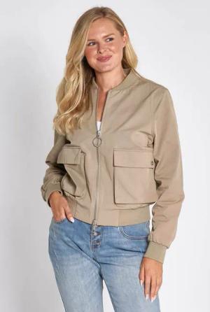 Zhrill Blouson in Unifarbe