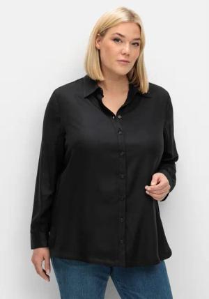 Sheego Hemdbluse Große Größen aus weich