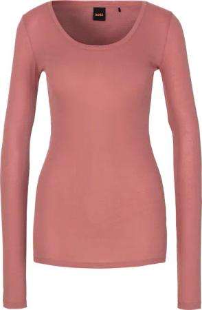 BOSS ORANGE Langarmshirt Elayer Premium Damenmode