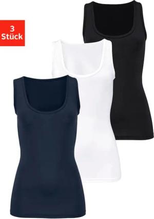 vivance active Unterhemd (3er-Pack) aus weicher