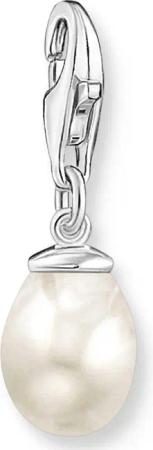 THOMAS SABO Charm-Einhänger Perle Silber, 1997-082-14,
