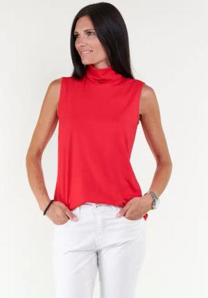 Seidel Moden Tanktop mit Rollkragen MADE