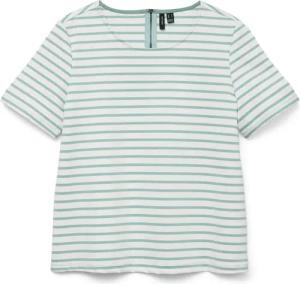 Vero Moda Rundhalsshirt VMABBY SS ZIP