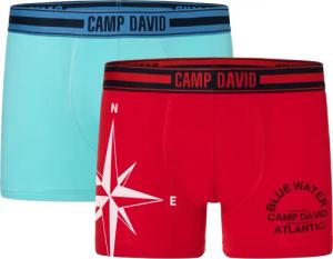 CAMP DAVID Boxershorts casual (2er Pack)