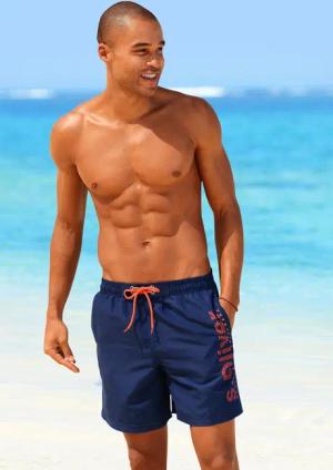 s.Oliver Badeshorts mit trendigem Logoprint