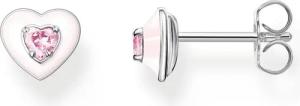 THOMAS SABO Paar Ohrstecker Herz mit