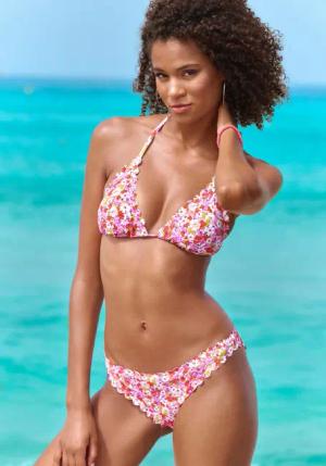 LASCANA Triangel-Bikini-Top Jasmin, im Blümchen-Druck
