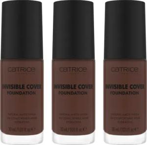 Catrice Foundation Invisible Cover Foundation, 3-tlg.,