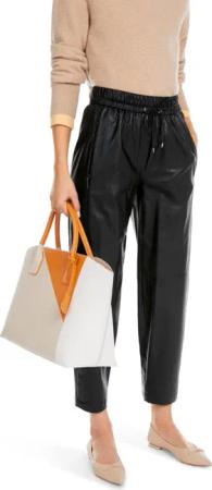 Marc Cain Lederimitathose "Wild Life" Premium