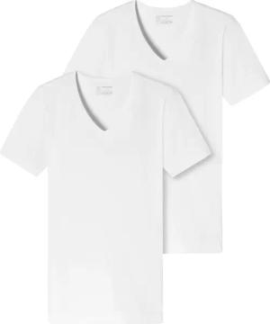 Schiesser V-Shirt "95/5" (2er-Pack) mit tiefem