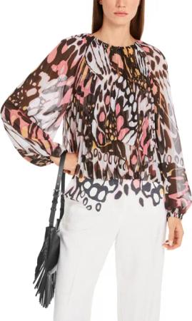 Marc Cain Schlupfbluse "Butterfly's Diary" Premium