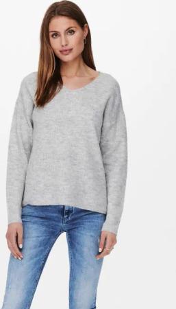 ONLY Strickpullover ONLCAMILLA V-NECK L/S PULLOVER