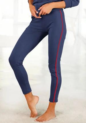 H.I.S Leggings Seitliche Streifeneinsätze in Kontrastfarben,