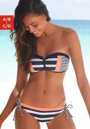 KangaROOS Bandeau-Bikini-Top Anita, mit Reißverschluss zwischen