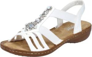 Rieker Riemchensandale, Sommerschuh, Sandalette, Keilabsatz, mit