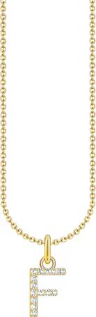 THOMAS SABO Kette mit Anhänger Buchstabe,