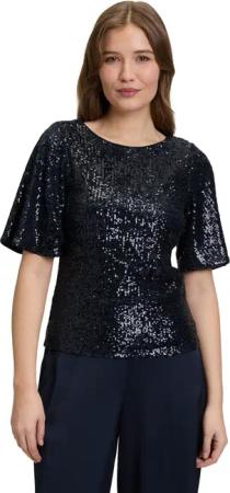 Vera Mont Kurzarmshirt Vera Mont Pailletten-Bluse