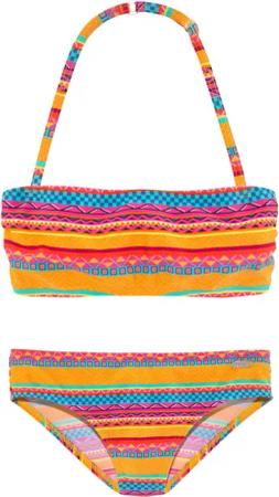 Buffalo Bandeau-Bikini Lux Kids mit abstraktem