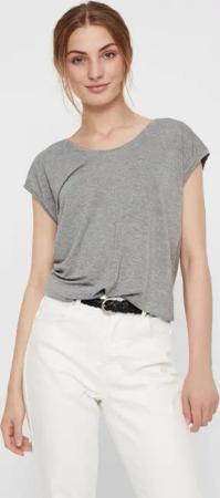 pieces T-Shirt PC BILLO mit Glitzerstreifen