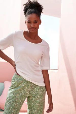 LASCANA Pyjamaoberteil aus Rippstrick