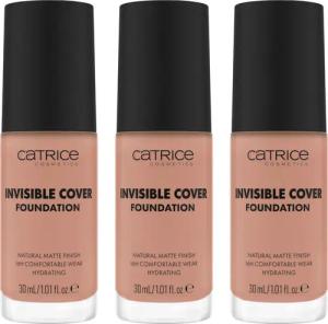 Catrice Foundation Invisible Cover Foundation, 3-tlg.,