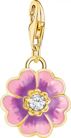 THOMAS SABO Charm-Einhänger Charm Flower, 2208-496-7,