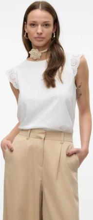 Vero Moda T-Shirt VMEMILY SL GATHERING