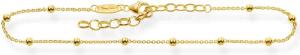 THOMAS SABO Fußkette Dots, Dots gold,