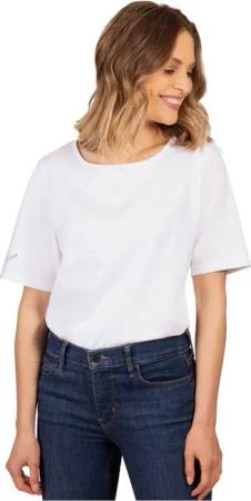 Trigema T-Shirt TRIGEMA T-Shirt DELUXE Baumwolle