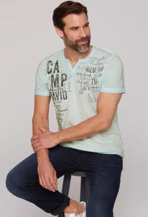 CAMP DAVID Rundhalsshirt aus Baumwolle