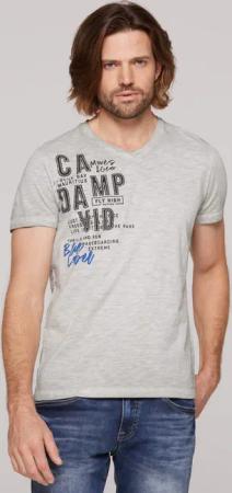 CAMP DAVID V-Shirt aus Baumwolle
