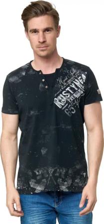 Rusty Neal T-Shirt im coolen Used-Look-Design