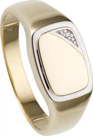 JOBO Fingerring Ring mit Diamant, 585