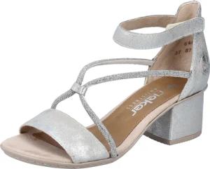 Rieker Sandalette, Sommerschuh, Sandale, Blockabsatz, mit