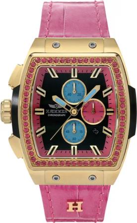 HAEMMER GERMANY Chronograph TONNEAU LOUVE, T-006,
