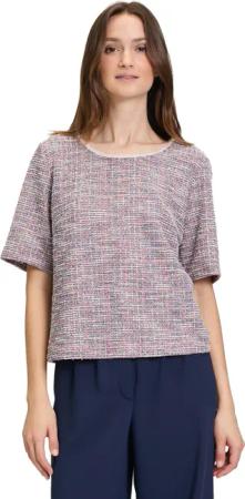 Betty&Co Kurzarmshirt Betty & Co Sweatshirt