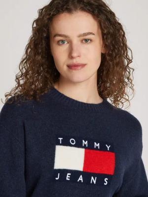 Tommy Jeans Curve Strickpullover TJW MELANGE