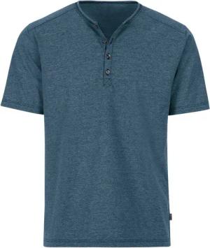 Trigema T-Shirt TRIGEMA T-Shirt mit Knopfleiste